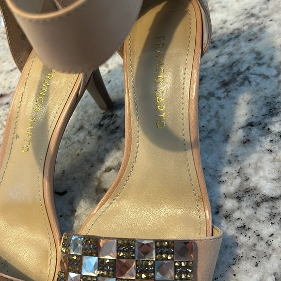 Franco Sarto Embellished heels Size 8 - Picture 2 of 7
